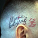 Tattoo réalisé par Calvin