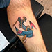 Tattoo réalisé par Calvin